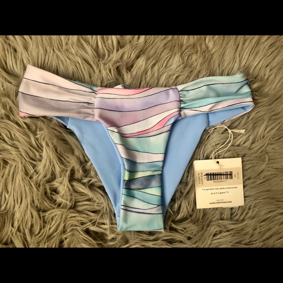 Mara Hoffman dusty rose bikini bottom sz XS NWT - Picture 5 of 7